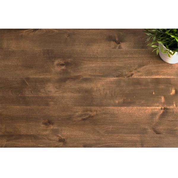 パソコンデスク 無垢 アイアン アンティーク風 北欧風 引き出し ワーク