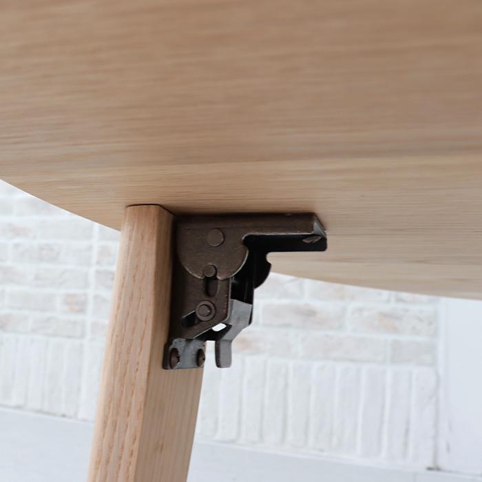 Maruichi 丸一家具 リビングテーブル ダックス 折脚 80丸型 Maruichi 丸一家具 リビングテーブル ダックス 折脚 80丸型