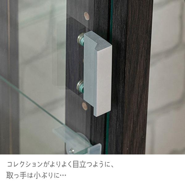 コレクションケース 卓上 幅70cm 背面ミラー ロータイプ ガラス 収納ラック 酒 フィギュア ケース ミニカー ディスプレイ 低め 薄型の画像