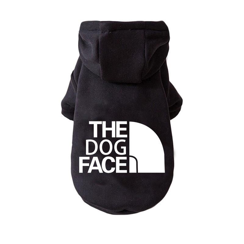 犬服 THE DOG FACE ザドッグフェイス ドッグフェイス 犬 冬服 パロディ ドッグウェア パーカー ペット用品 ペット ペットウェア 防寒着 裏起毛 フーディー｜ikimonogatari｜08