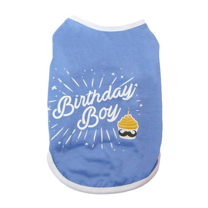 ドッグウェア 誕生日 バースデー プレゼント 犬服 おしゃれ かわいい 室内犬 タンクトップ 男の子 お誕生日 ペット用品 小型犬 中型犬 イベント |  | 01