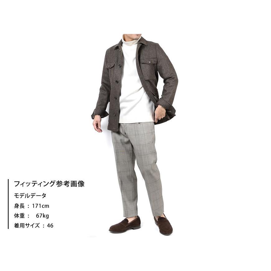 人気ショップが最安値挑戦 Luigi Borrelli メンズ ミリタリーブルゾン ミリタリージャケット