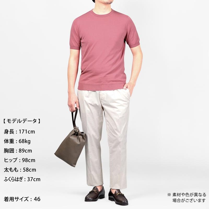 ALLESSANDRO LUPPI グレー ニット Tシャツ ikinakikonashi_alp2510102