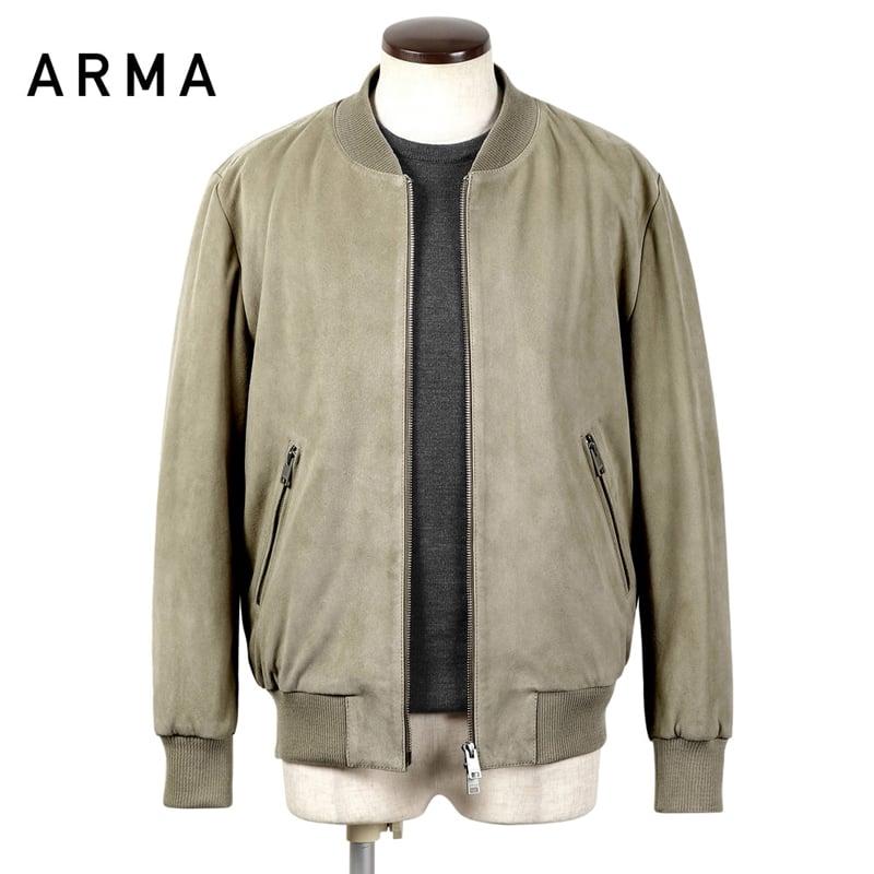 アルマ ARMA ／ ゴートスエードボンバージャケット「DIDIER」（ライト