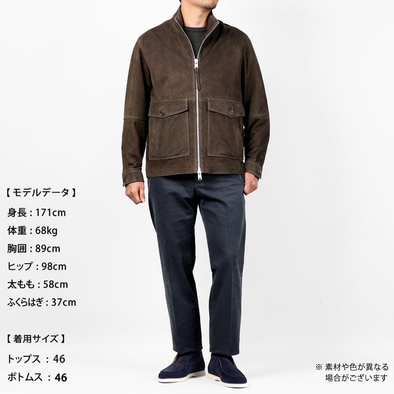 アルマ ARMA ／ ゴートスエードスタンドカラーブルゾン「ARTIK