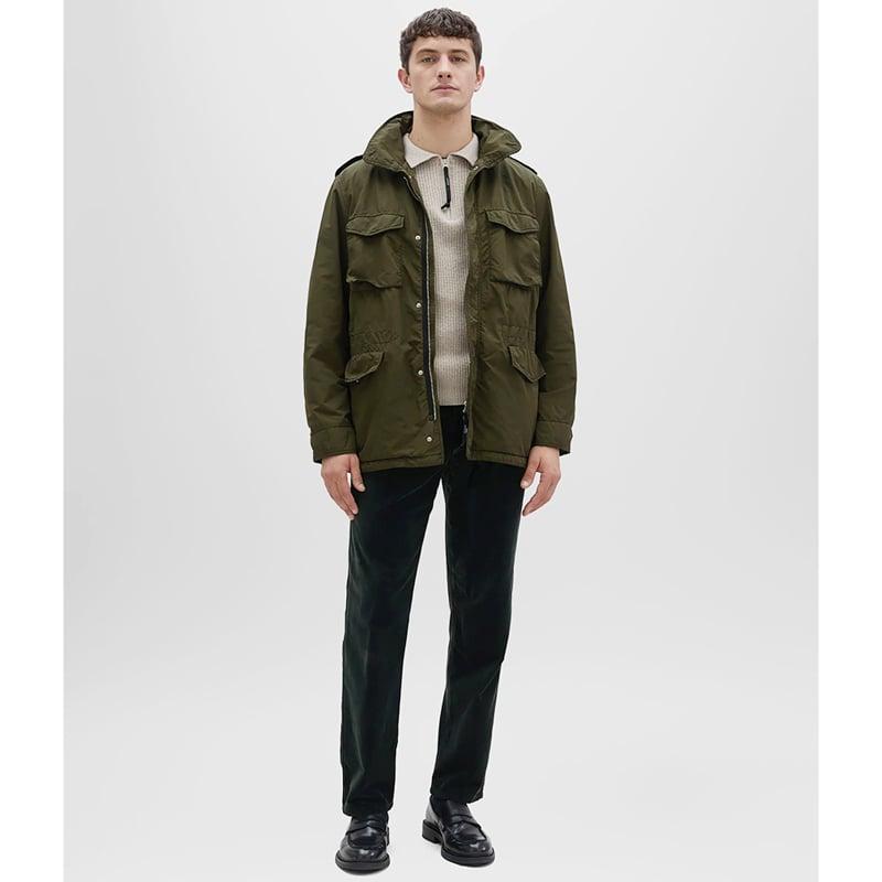 アスペジ ASPESI ／ 24-25AW 製品染めポリエステルナイロン中綿 