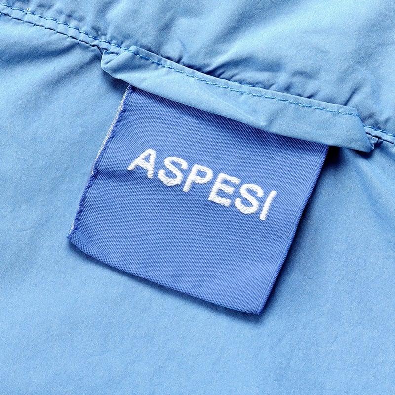 アスペジ ASPESI ／国内正規品／ 26SS 製品染めポリエステルナイロンM-65ジャケット「65 REPLICA」（サックスブルー）の画像