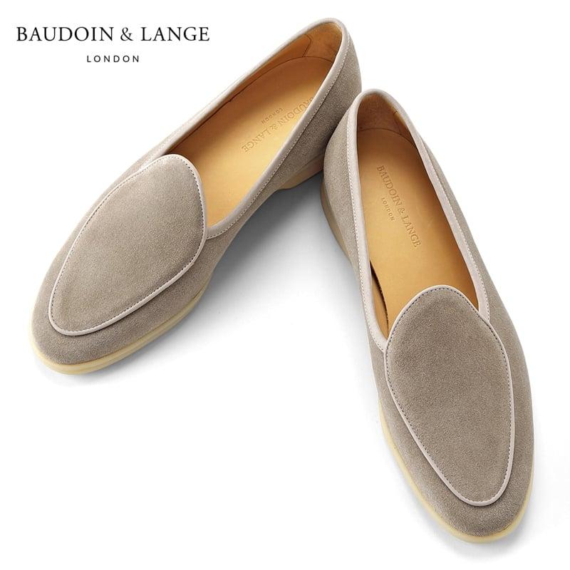 ボードインアンドランジ BAUDOIN & LANGE ／ カーフスエードベルジャン
