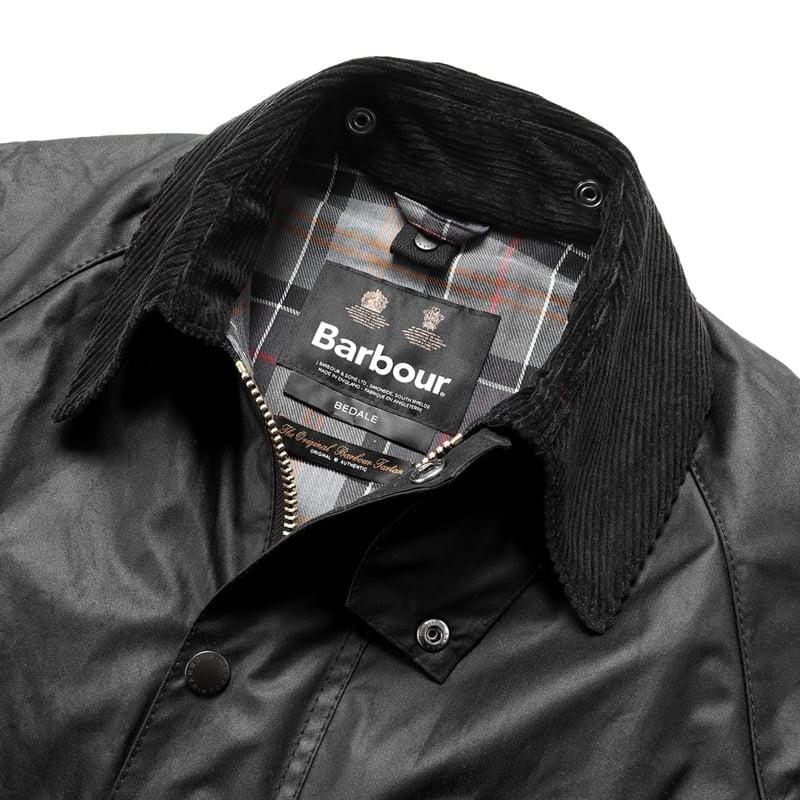 バブアー Babour ／ 6オンスワックスドコットンブルゾン「BEDALE（MWX0018）」（BLACK／ブラック）｜ikinakikonashi｜04