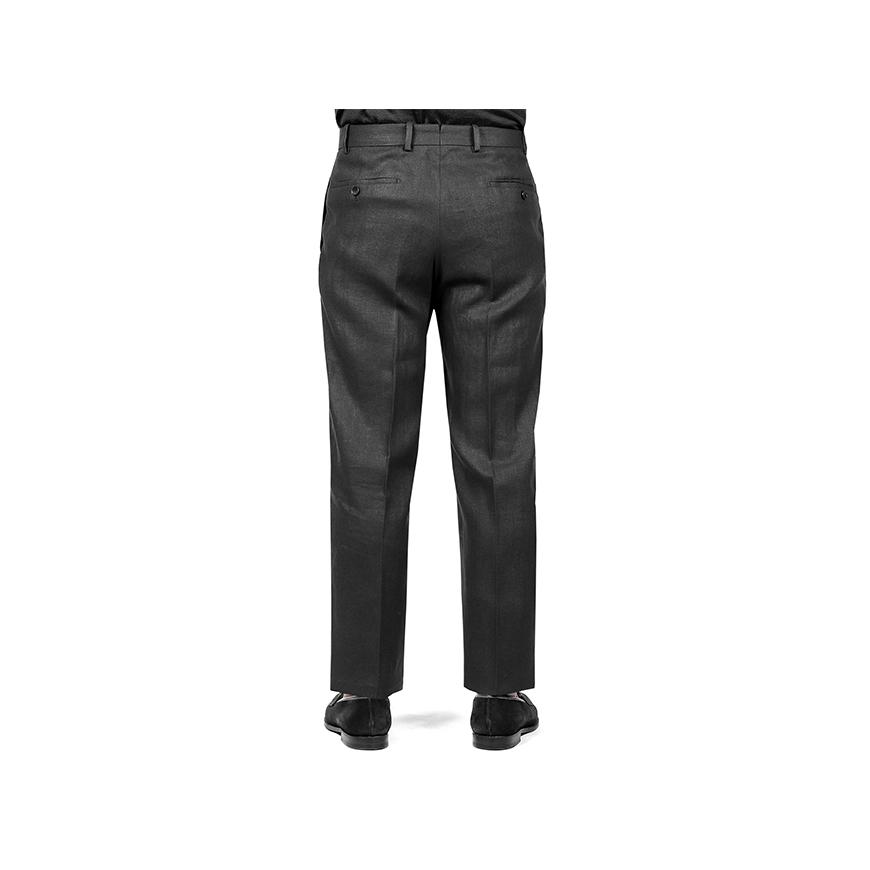 【SALE】ベルナール ザンス BERNARD ZINS / 23SS リネンコットンシャンブレーストライプ2プリーツセミワイドパンツ「BAC Y」(ブラック×ホワイト) 【SALE】ベルナール ザンス BERNARD ZINS / 23SS リネンコットンシャンブレーストライプ2プリーツセミワイドパンツ「BAC Y」(ブラック×ホワイト)