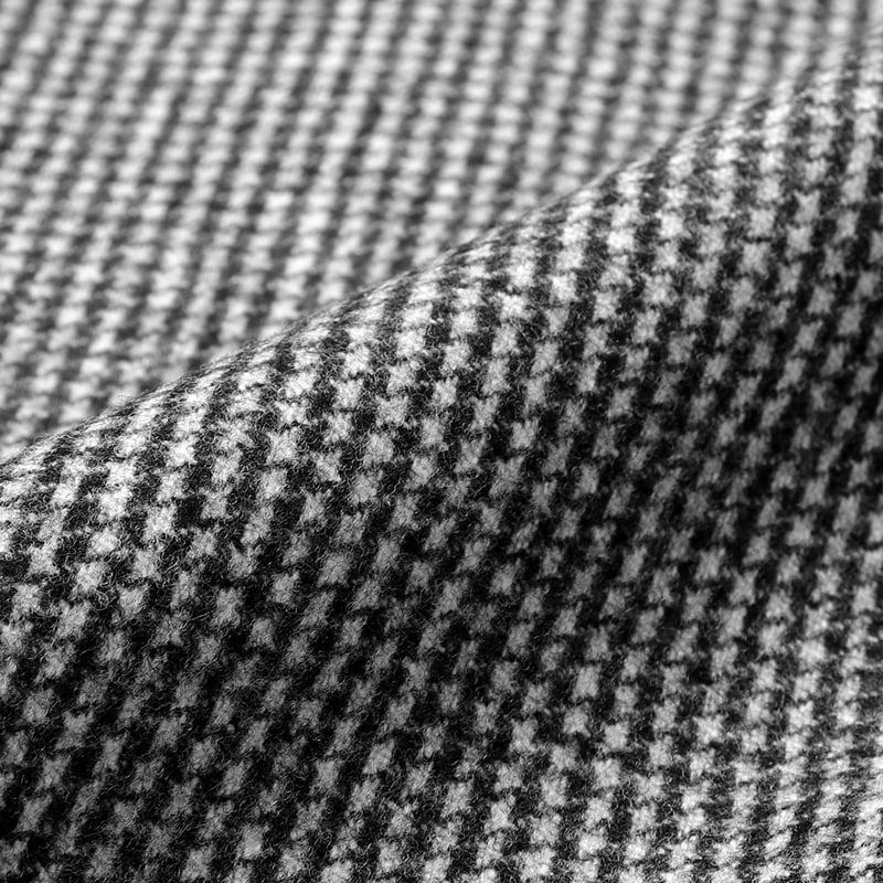 【SALE】バルバ BARBA ／ 25-26AW CANONICOウールフランネル千鳥格子2Bシャツジャケット「EASY JAP」（グレー基調）の画像