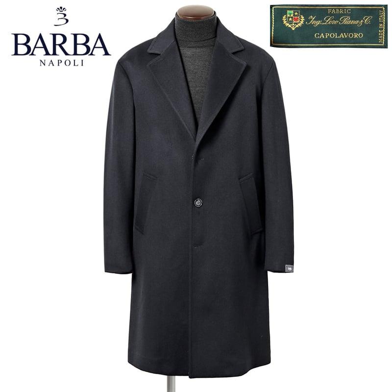 BARBA バルバ　ウールメルトンビーバー3Bチェスターコート　ロロピアーナ BARBA（バルバ） 【SALE】バルバ BARBA ／ 25-26AW Loro Pianaウール