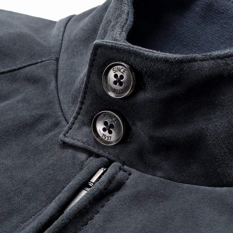 バラクータ BARACUTA ／国内正規品／ ゴートスエードオリジナルハリントンジャケット「G9」（NAVY／ネイビー）の画像