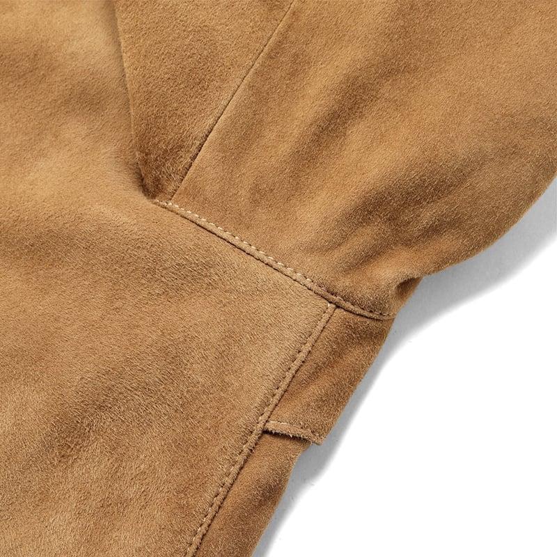 バラクータ BARACUTA ／ ゴートスエードオリジナルハリントンジャケット「G9」（TOBACCO／タバコ）の画像
