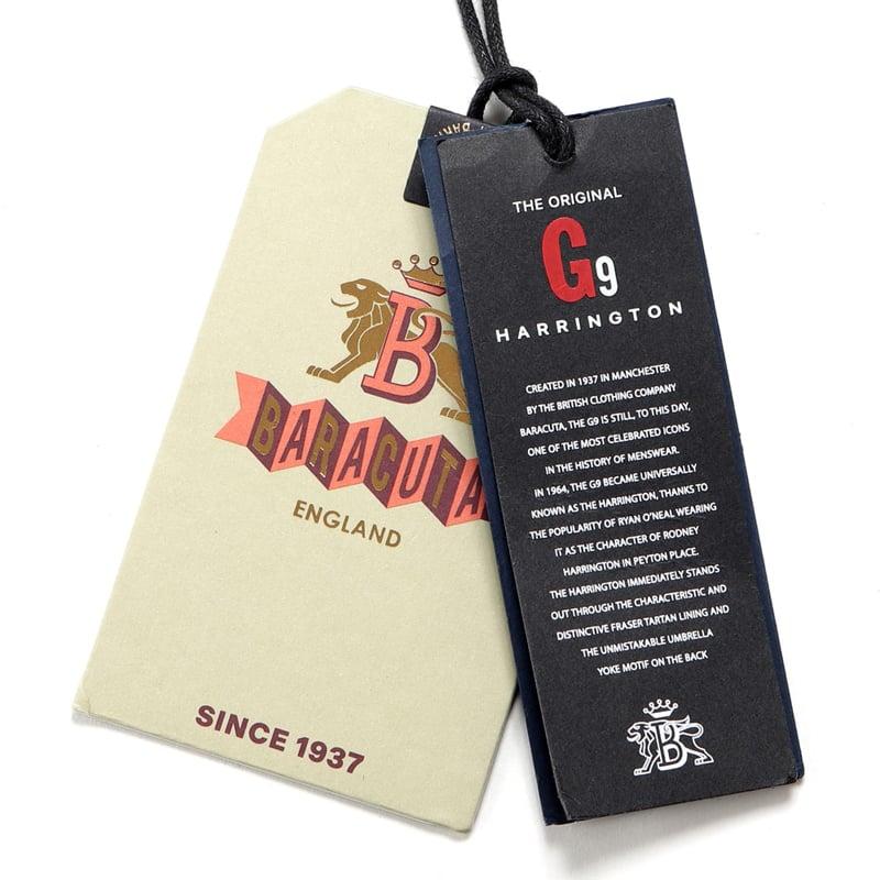 バラクータ BARACUTA ／ ゴートスエードオリジナルハリントンジャケット「G9」（TOBACCO／タバコ）の画像