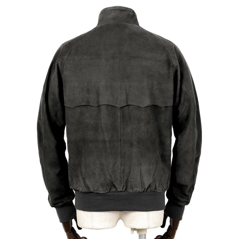 バラクータ BARACUTA ／国内正規品／ ゴートスエードオリジナルハリントンジャケット「G9」（DECEMBER SKY ／チャコールグレー）の画像