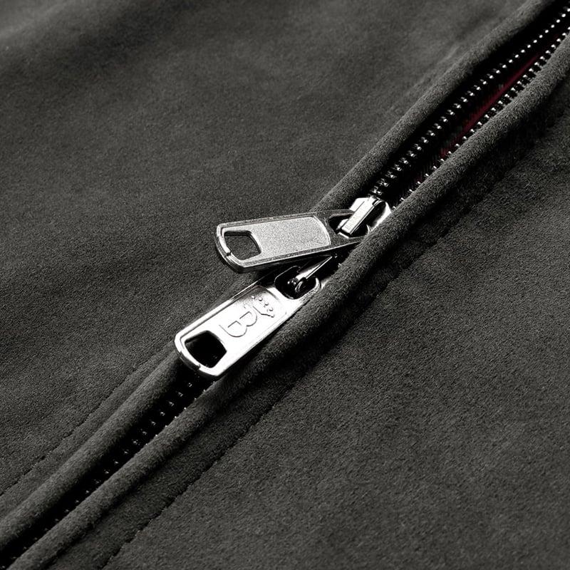 バラクータ BARACUTA ／国内正規品／ ゴートスエードオリジナルハリントンジャケット「G9」（DECEMBER SKY ／チャコールグレー）の画像