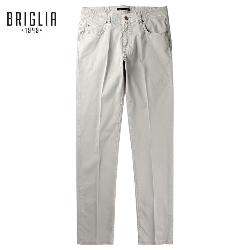 【新品未使用】BRIGLIA（ブリリア1949） コットンストレッチパンツ　44 ブリリア 1949 BRIGLIA ／ 製品染めコットンストレッチ