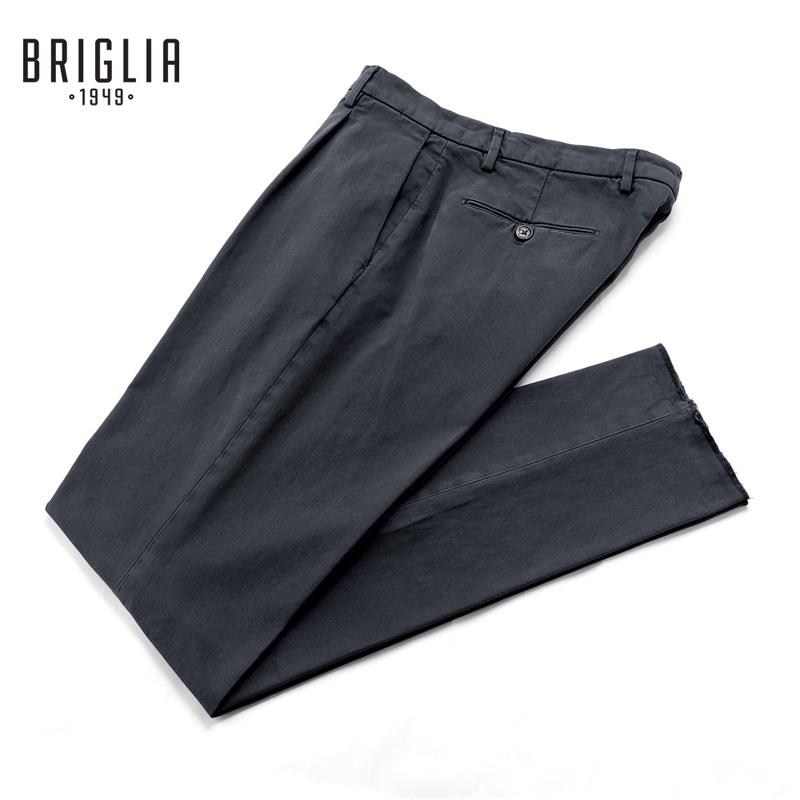 ブリリア 1949 BRIGLIA 1949／ 製品染めコットンストレッチツイル1