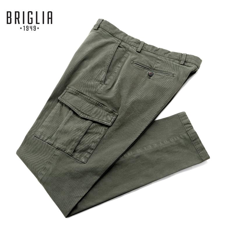 ブリリア 1949 BRIGLIA 1949／ 製品染めコットンストレッチツイル