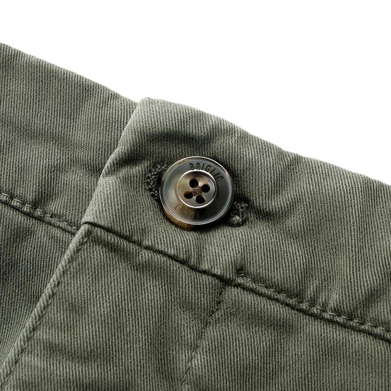 ブリリア 1949 BRIGLIA 1949／ 製品染めコットンストレッチツイル