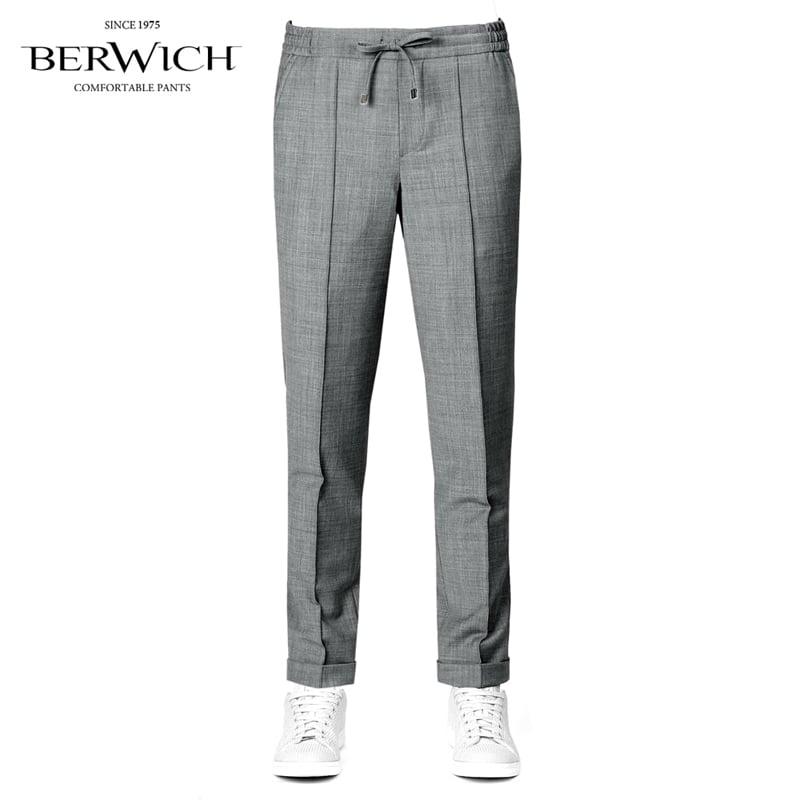 メンズ BERWICHベルウィッチ スコッチパンツ グレー 48 干場
