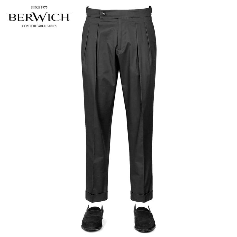 BERWICH SCOTCH コットンストレッチ アジャスター付きパンツ BERWICH（ベルウィッチ） BERWICH ／国内正規品／ 26SS コットン