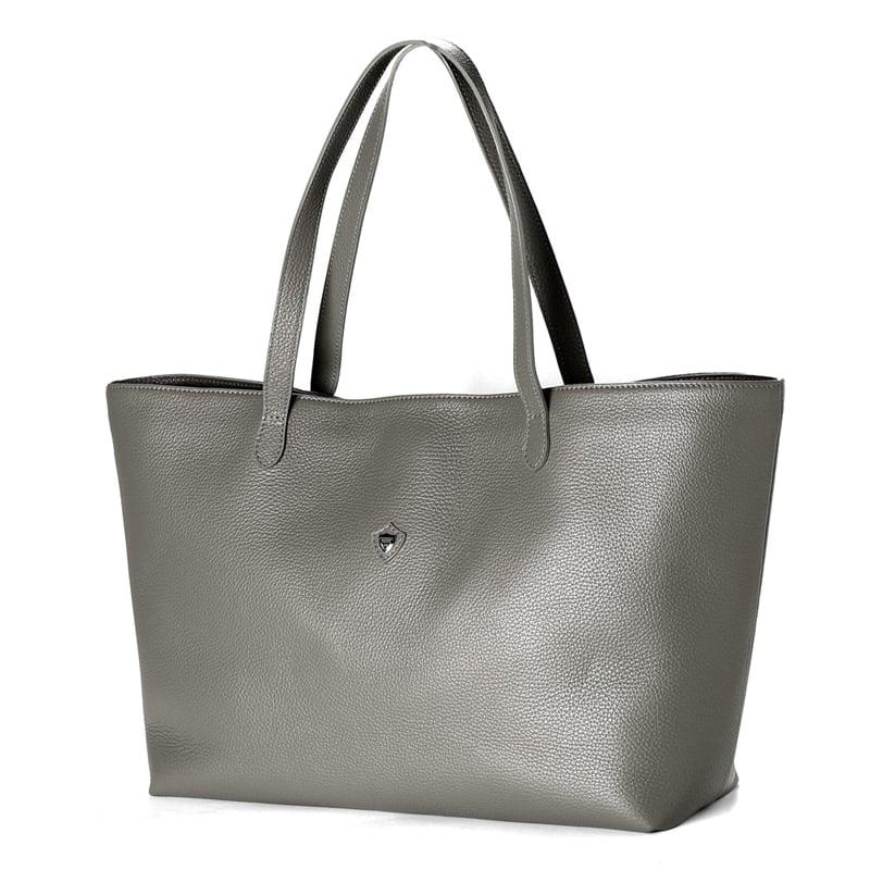 【美品】Chambord Sellierシュリンクレザートートバッグ CHAMBORD SELLIER シャンボールセリエ ／ フレンチシュリンク