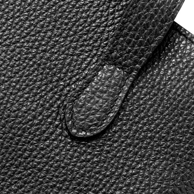 シャンボールセリエ CHAMBORD SELLIER ／ フレンチシュリンクレザーミニトートバッグ「APT」（NOIR／ブラック）_9