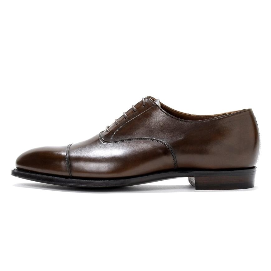 クロケット＆ジョーンズ CROCKETT＆JONES アンティークカーフストレートチップ「AUDLEY 3（HAND GRADE）」（DARK BROWN／ダークブラウン）｜ikinakikonashi｜06