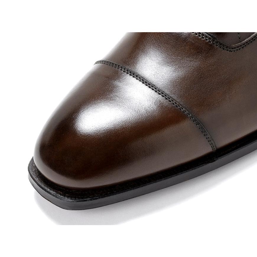 クロケット＆ジョーンズ CROCKETT＆JONES アンティークカーフストレートチップ「AUDLEY 3（HAND GRADE）」（DARK BROWN／ダークブラウン）｜ikinakikonashi｜09