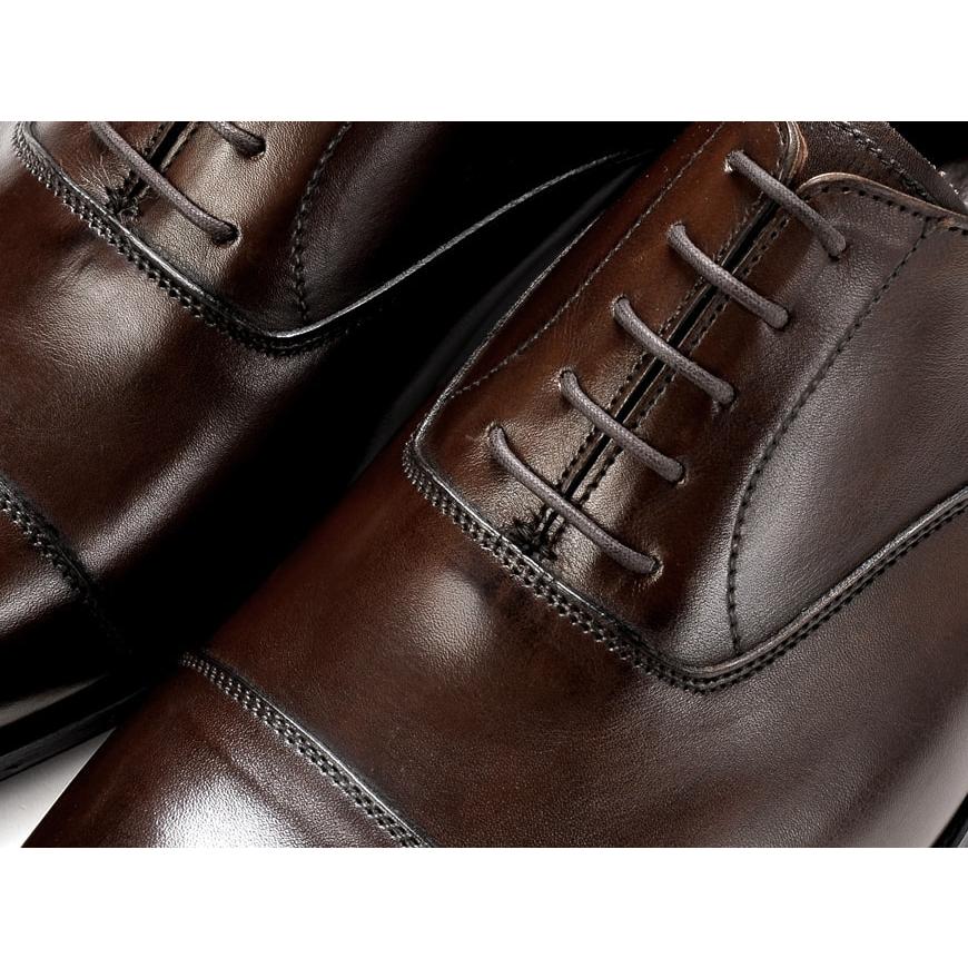 クロケット＆ジョーンズ CROCKETT＆JONES アンティークカーフストレートチップ「AUDLEY 3（HAND GRADE）」（DARK BROWN／ダークブラウン）｜ikinakikonashi｜10