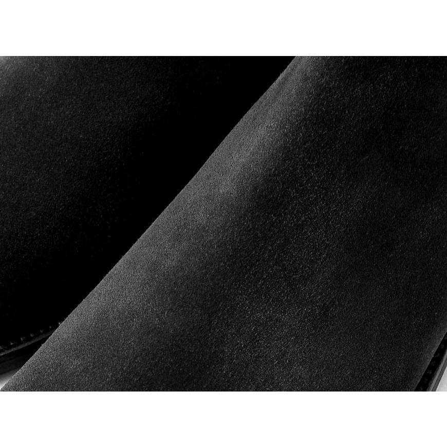 クロケット＆ジョーンズ CROCKETT＆JONES レペロスエードサイドゴアブーツ「CHELSEA 8」（BLACK／ブラック）の画像