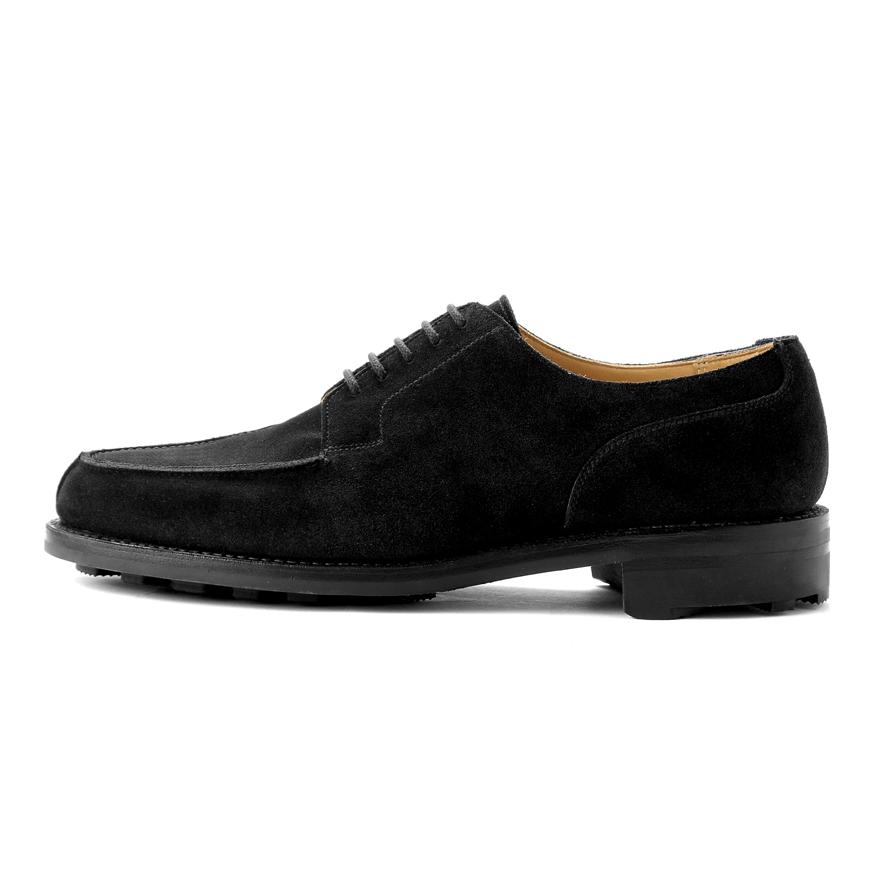 クロケット＆ジョーンズ CROCKETT＆JONES レペロスエードUチップダービー「MORETON」（BLACK／ブラック）｜ikinakikonashi｜05