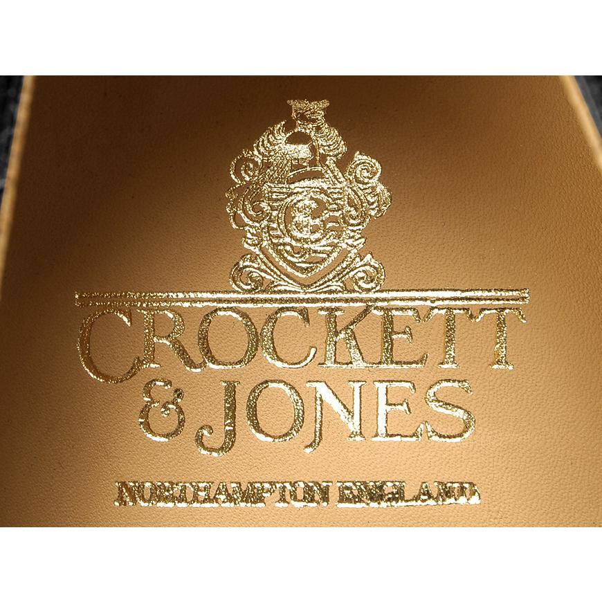 クロケット＆ジョーンズ CROCKETT＆JONES ／ 当店別注アニリンカーフUチップダービー「MORETON」（BLACK／ブラック）の画像