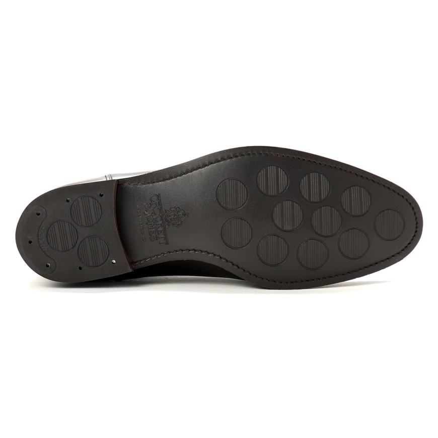 クロケット＆ジョーンズ CROCKETT＆JONES ／ アニリンカーフサイドゴアブーツ「CHELSEA 8」（COFFEE／コーヒーブラウン）の画像