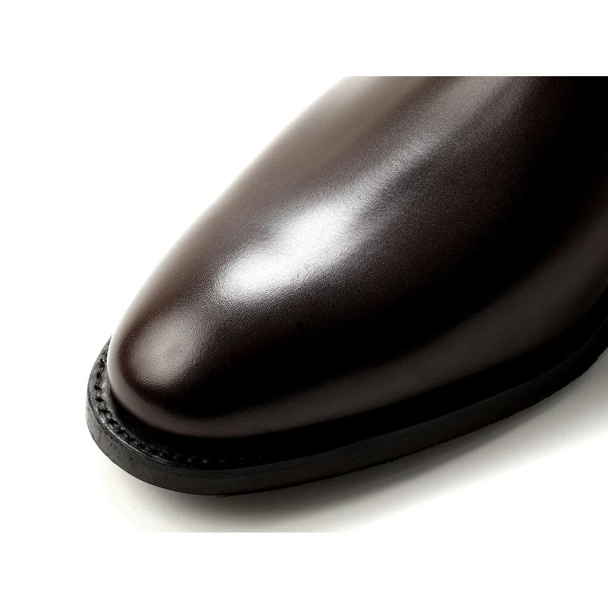 クロケット＆ジョーンズ CROCKETT＆JONES ／ アニリンカーフサイドゴアブーツ「CHELSEA 8」（COFFEE／コーヒーブラウン）の画像