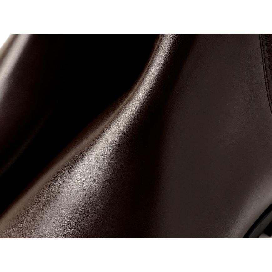 クロケット＆ジョーンズ CROCKETT＆JONES ／ アニリンカーフサイドゴアブーツ「CHELSEA 8」（COFFEE／コーヒーブラウン）の画像