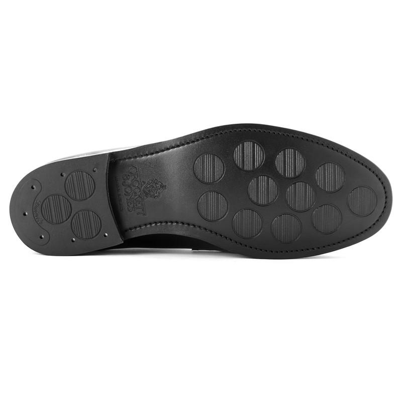クロケット＆ジョーンズ CROCKETT＆JONES ／ アニリンカーフビットローファー「HENDON」（BLACK／ブラック）の画像