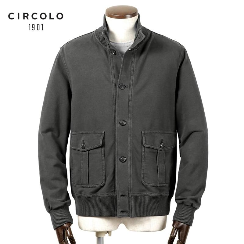 チルコロ1901 バルスタージャケット　ブルゾン ストレッチ 楽天市場】CIRCOLO 1901【チルコロ】スタンドカラー ヴァルスター型