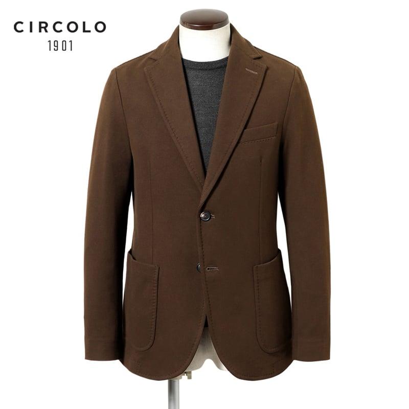 新品【CIRCOLO 1901 チルコロ ブラウン系 ストレッチ ジャケット】 CIRCOLO 1901（チルコロ 1901） 【SALE】チルコロ 1901 CIRCOLO 1901
