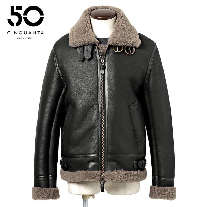 CINQUANTA（チンクワンタ） CINQUANTA ／ ナッパ加工ムートンB-3