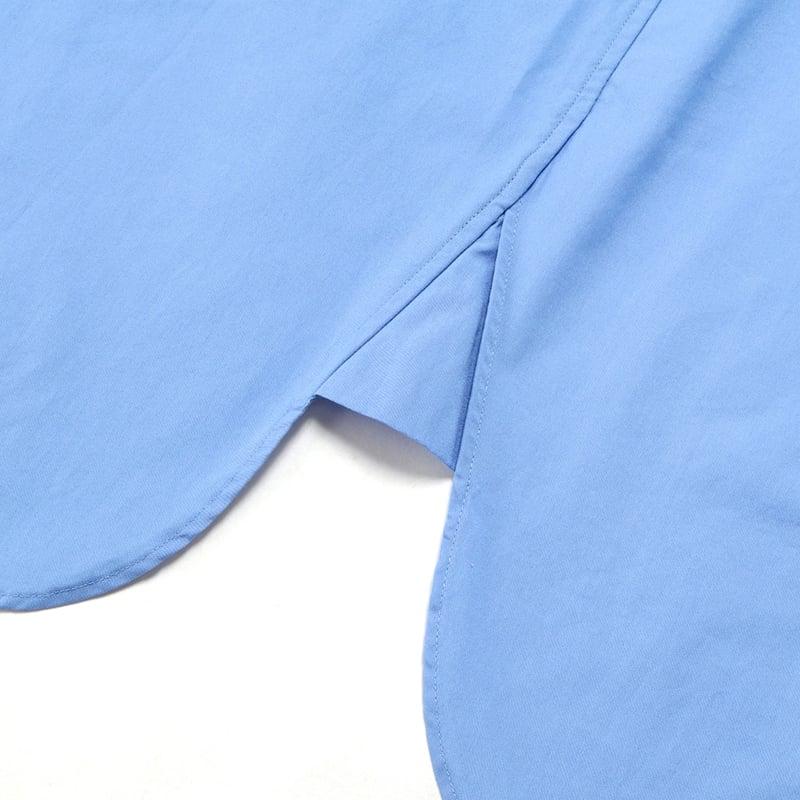 コロン ：colon ／ コットン60番手単糸ブロードダブルポケットシャツ「CSH-4」（ライトブルー）｜ikinakikonashi｜12
