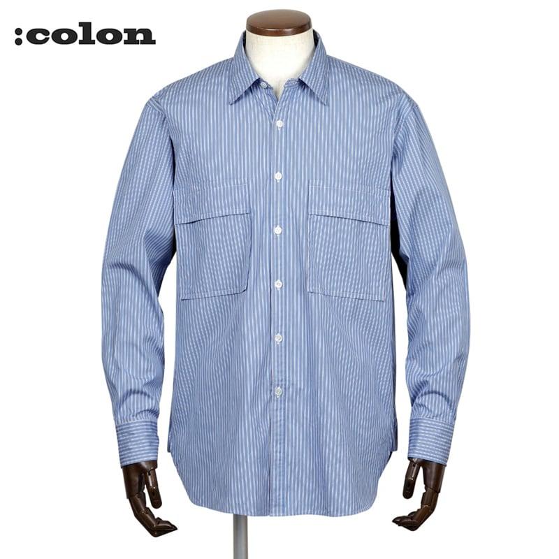 colon　0513 SALE／返品・交換不可】コロン ：colon ／ コットンブロードストライプ