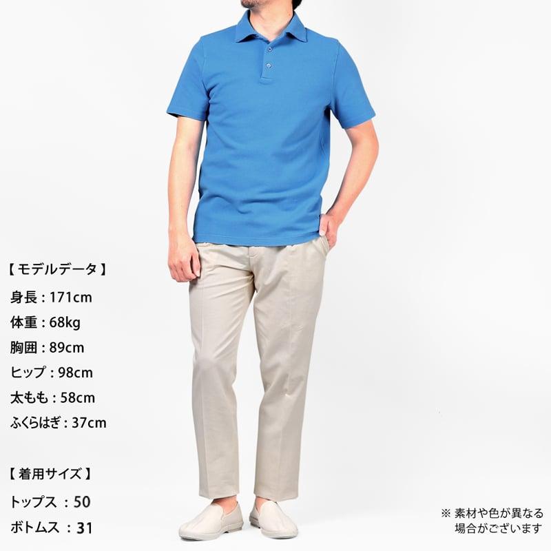 CRUCIANI（クルチアーニ） Cruciani ／ 製品洗いコットン鬼鹿の子半袖 