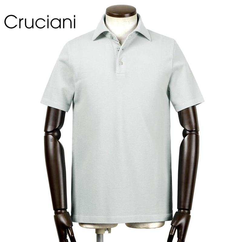 クルチアーニ 半袖ポロシャツ コットン グレージュ 48 Cruciani