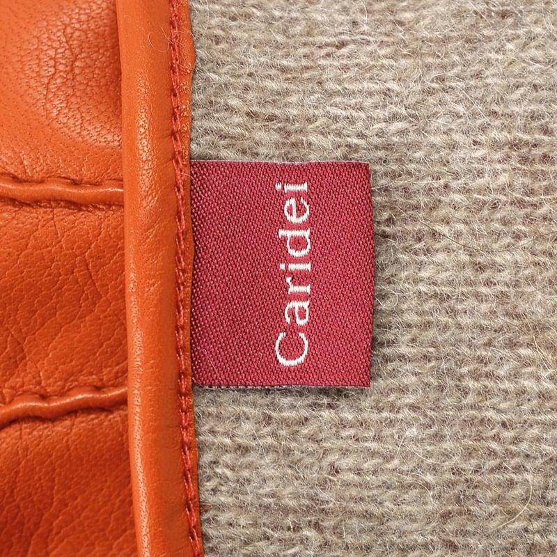 CARIDEI（カリデイ） CARIDEI ／ カシミヤライニングラムナッパレザー