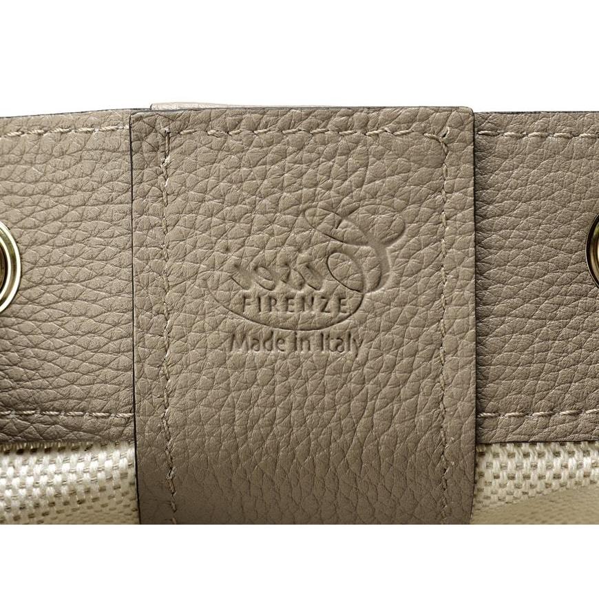 Cisei シセイ ／ キャンバス×グレインレザーコンビドローストリング  