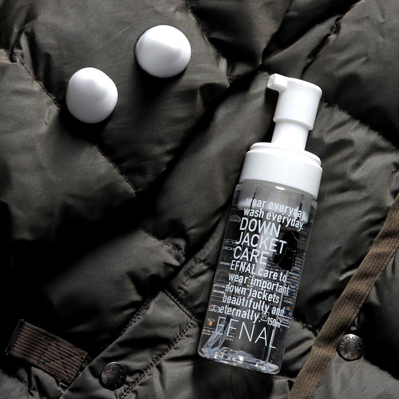イフナルケア EFNAL care DOWNJACKET ／ 水のいらないダウンジャケット