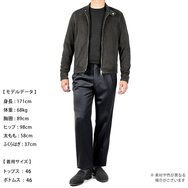 EMMETI エンメティ / ゴートスエードシングルライダース EMMETI エンメティ / ゴートスエードシングルライダース
